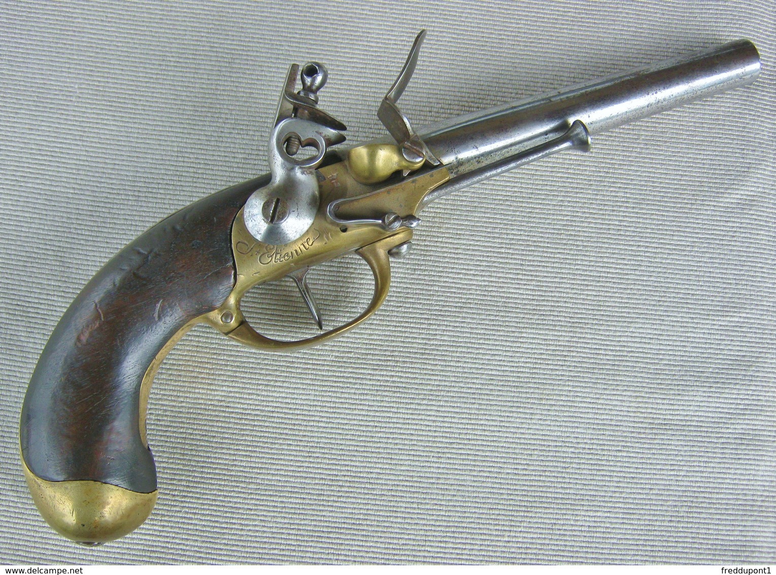 Pistolet à Silex Cavalerie 1777  Saint Etienne - Armas De Colección