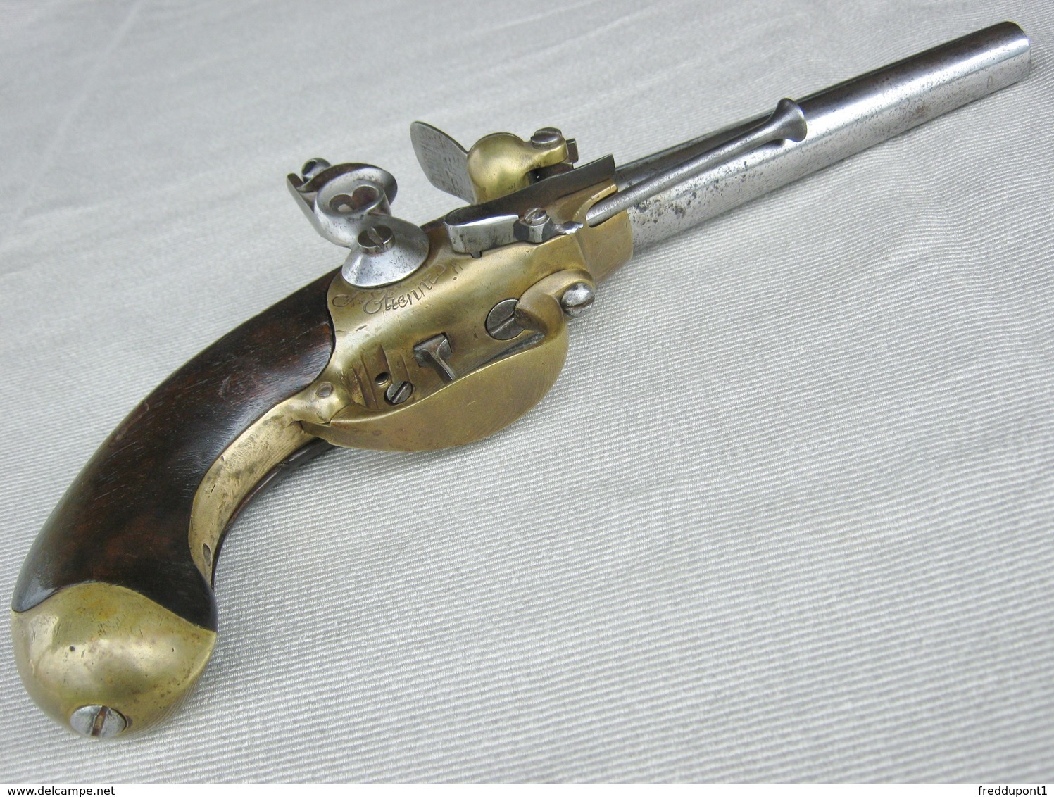 Pistolet à Silex Cavalerie 1777  Saint Etienne - Armas De Colección