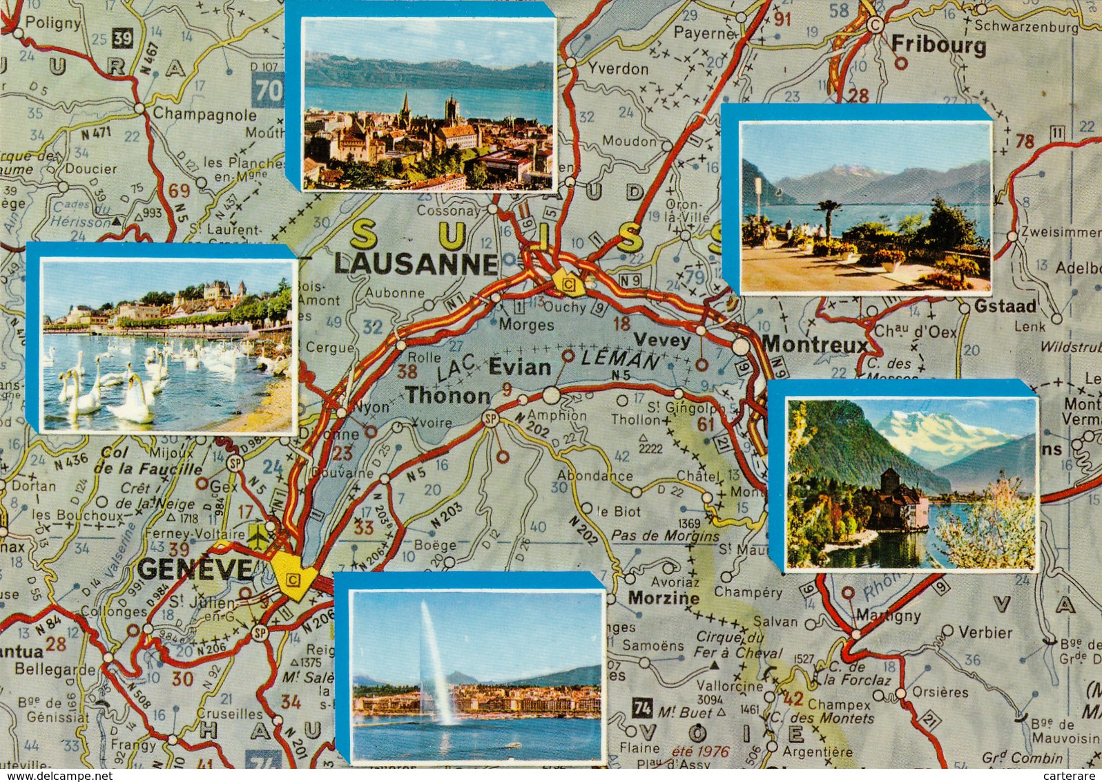 SUISSE,HELVETIA,SWISS,SWITZERLAND,SCHWEIZ,SVIZZERA ,LAUSANNE ,LOSANNA,VAUD,plan,map - Lausanne