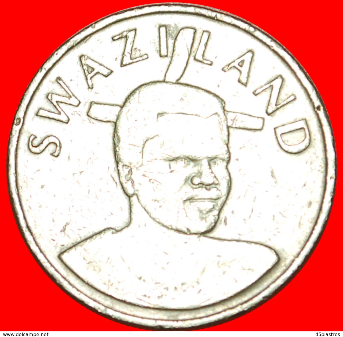 √ 2 PORTRAITS: SWAZILAND ★ 1 LANGENI 2002! LOW START ★ NO RESERVE! Mswati III (1986-) - Swaziland