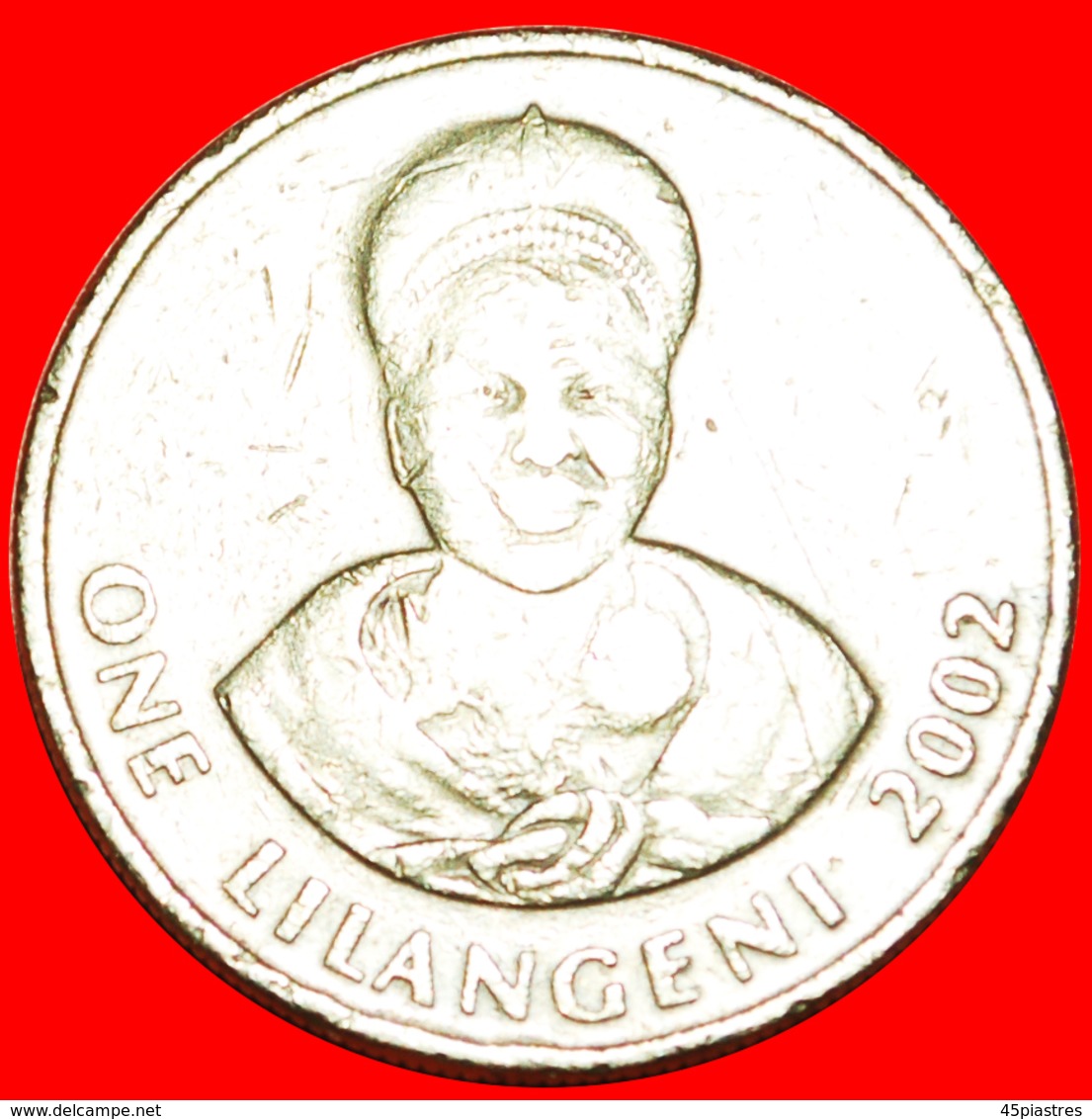 √ 2 PORTRAITS: SWAZILAND ★ 1 LANGENI 2002! LOW START ★ NO RESERVE! Mswati III (1986-) - Swaziland