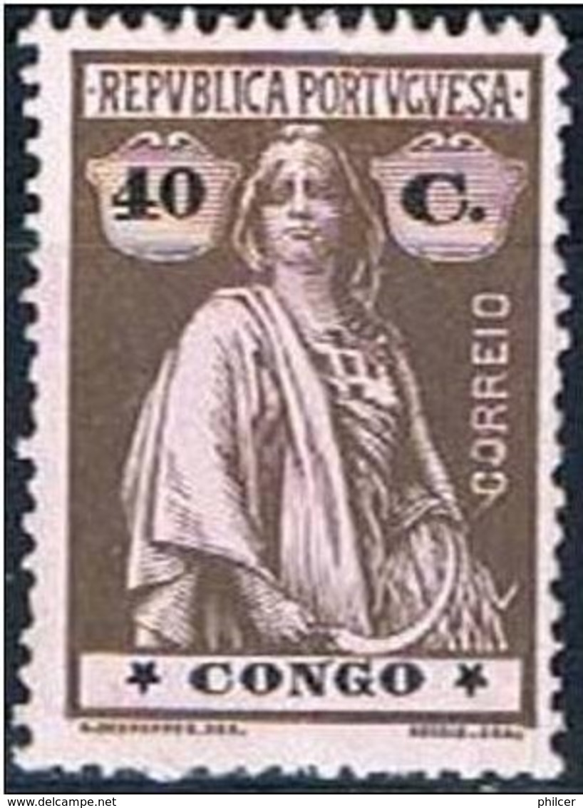 Congo, 1914, # 112, MNG - Portuguese Congo