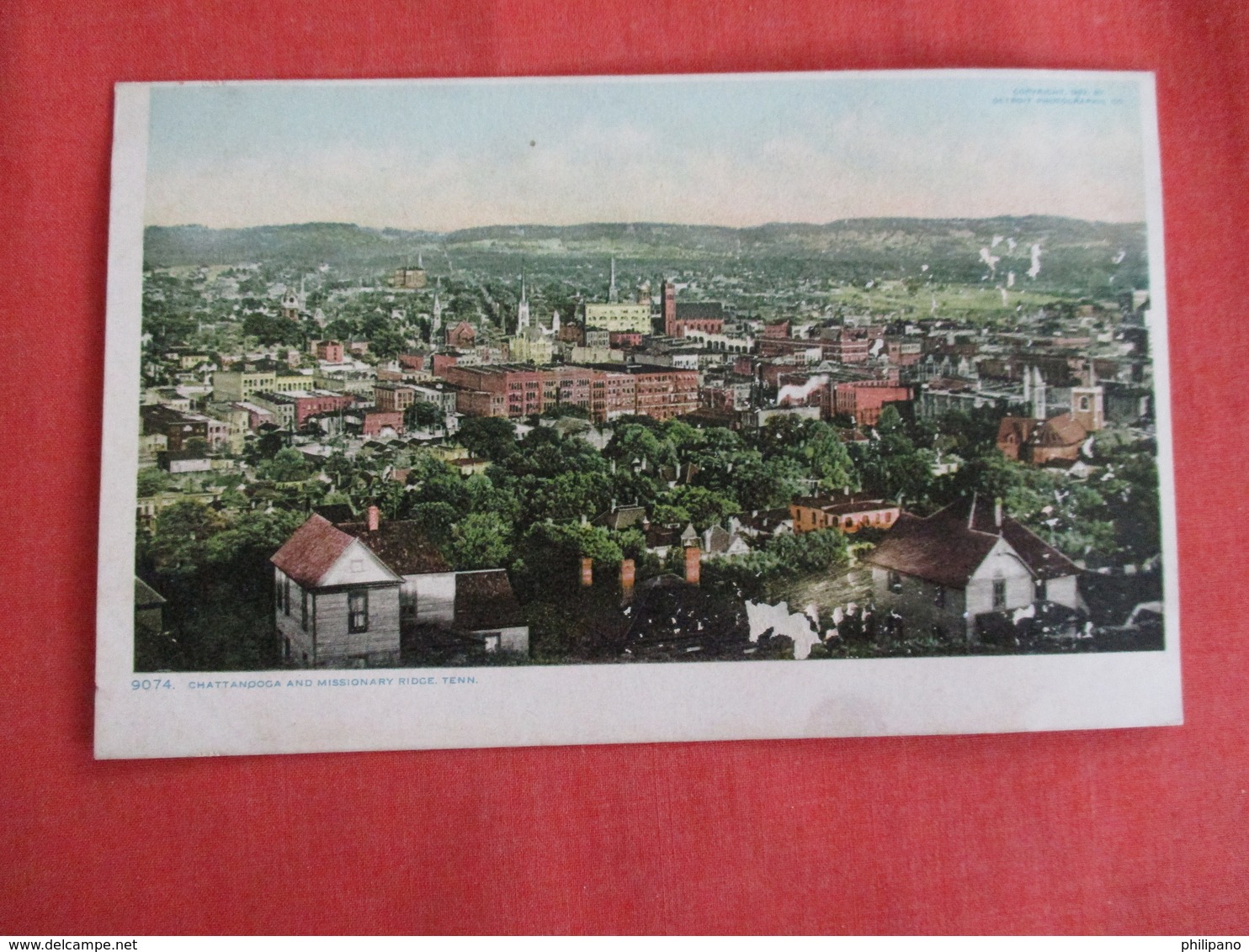Chattanooga  & Missonary Ridge --Front Has Paper Flack  - Tennessee >   Ref 2958 - Chattanooga
