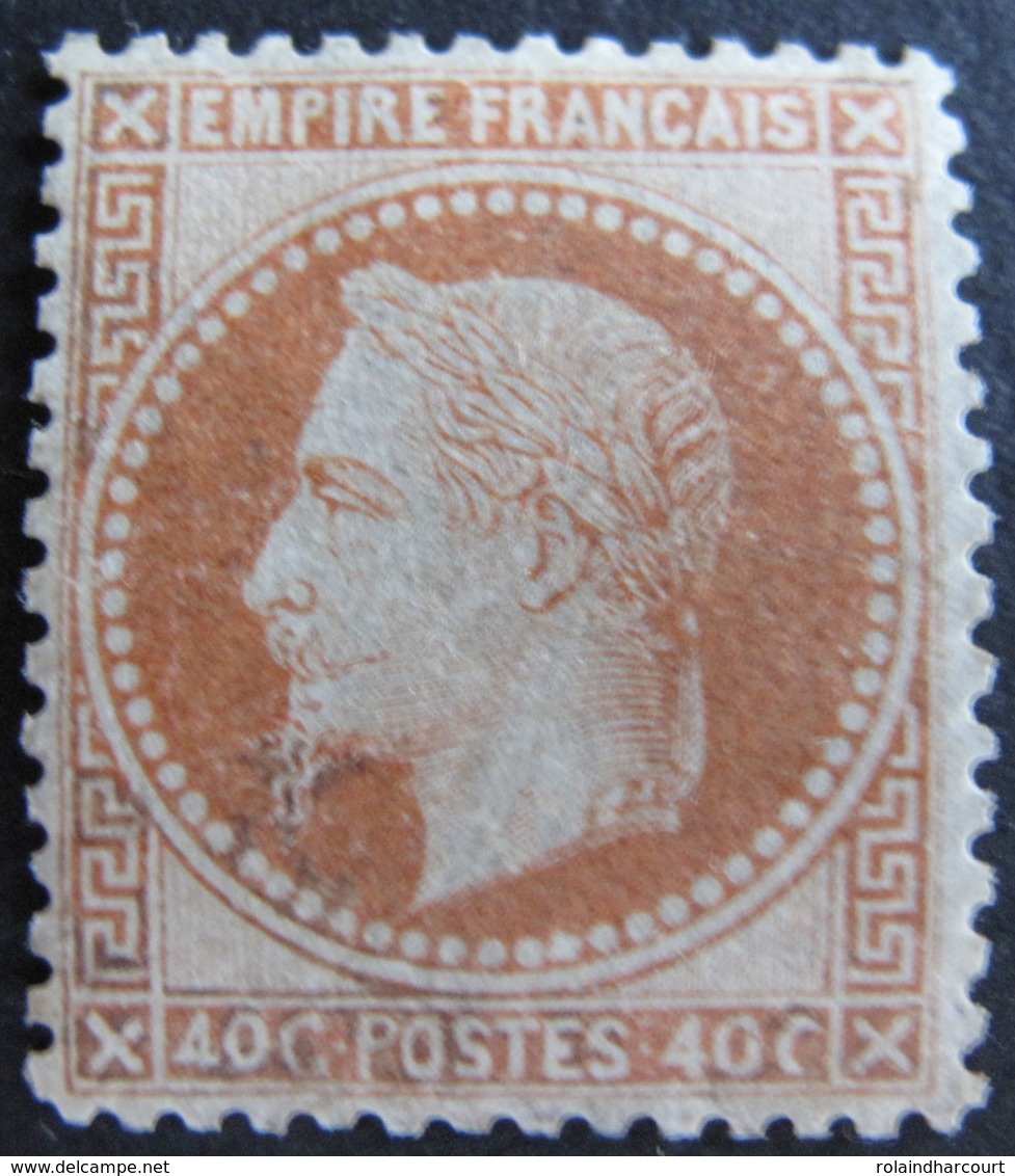 LOT FD/2021 - NAPOLEON III Lauré N°31 NSG (oxydation De La Couleur 1/4 Sud/ouest Du Timbre)  - Cote : 375,00 € - 1863-1870 Napoléon III Con Laureles