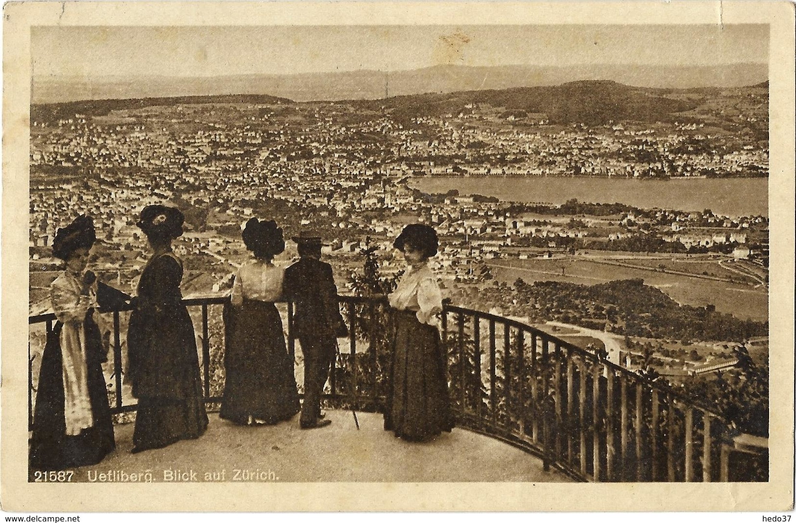 Suisse - Uefliberg - Blick Auf Zürich - Berg