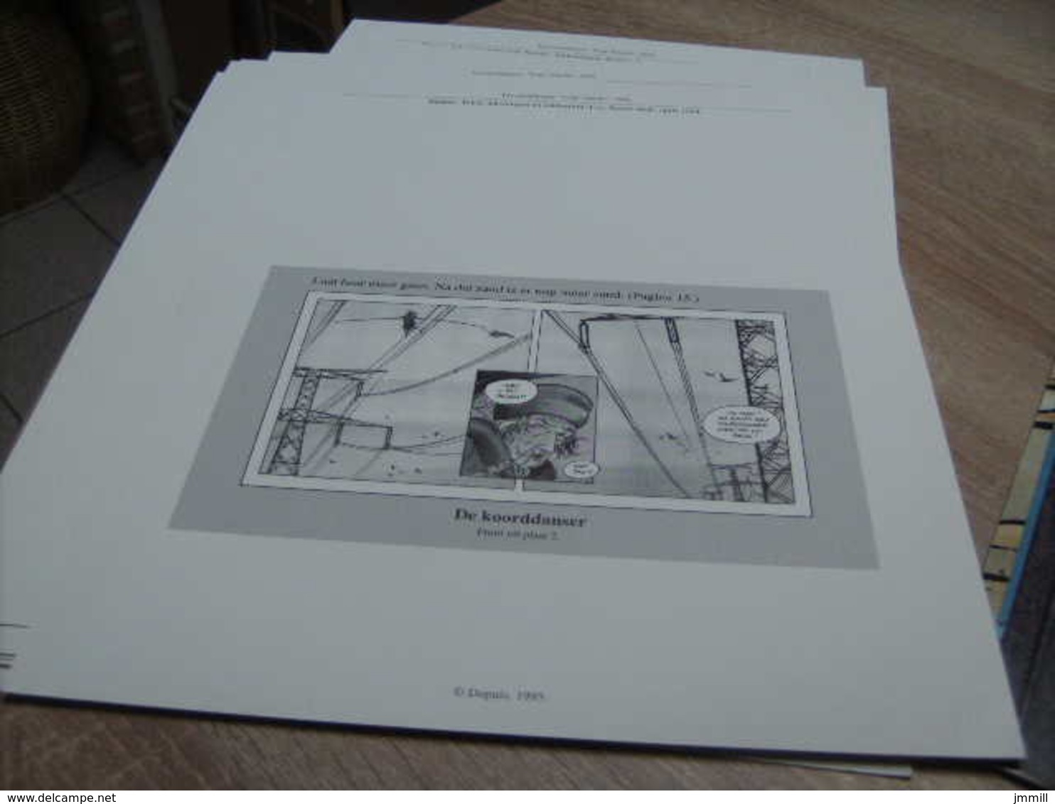 Lax Ex Libris Provenant De La Version Néerlandaise Du Coffret Aire Libre"helden" - Illustrateurs J - L