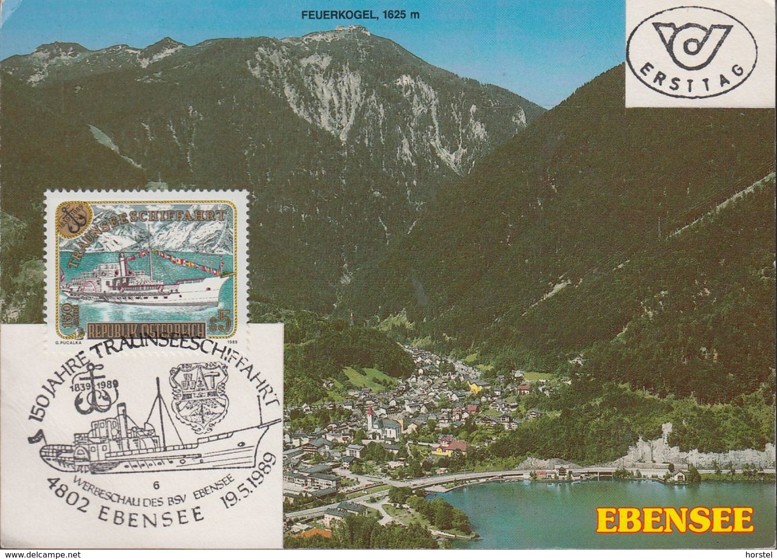 Austria - 4802 Ebensee - Mit Feuerkogel - Nice Stamp - Ersttag - Ebensee
