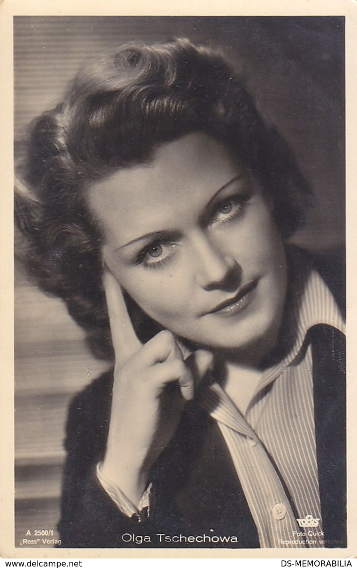 Actress Olga Tschechowa 1940 - Actors
