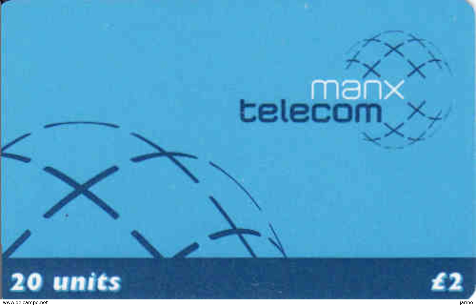 UK Isle Of Man,  Manx Telecom 20 Units, Chip - Île De Man