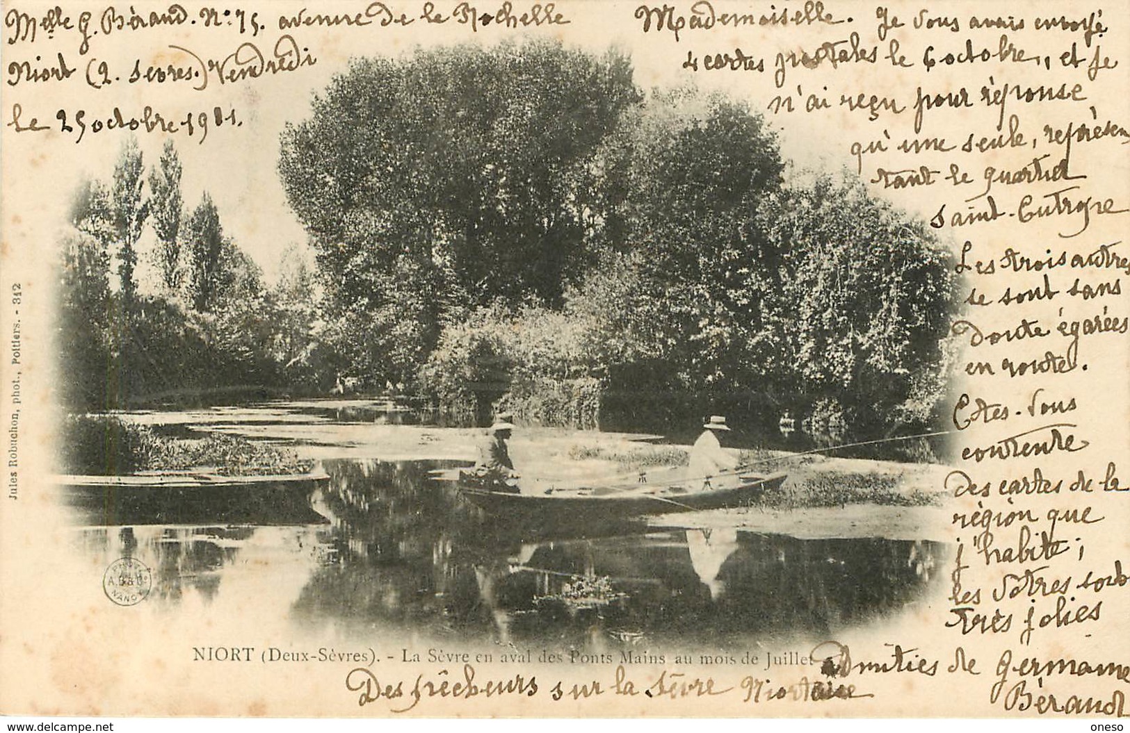 Deux Sèvres - Lot N° 303 - Lots en vrac - Lot divers du département des Deux Sevres - Lot de 53 cartes