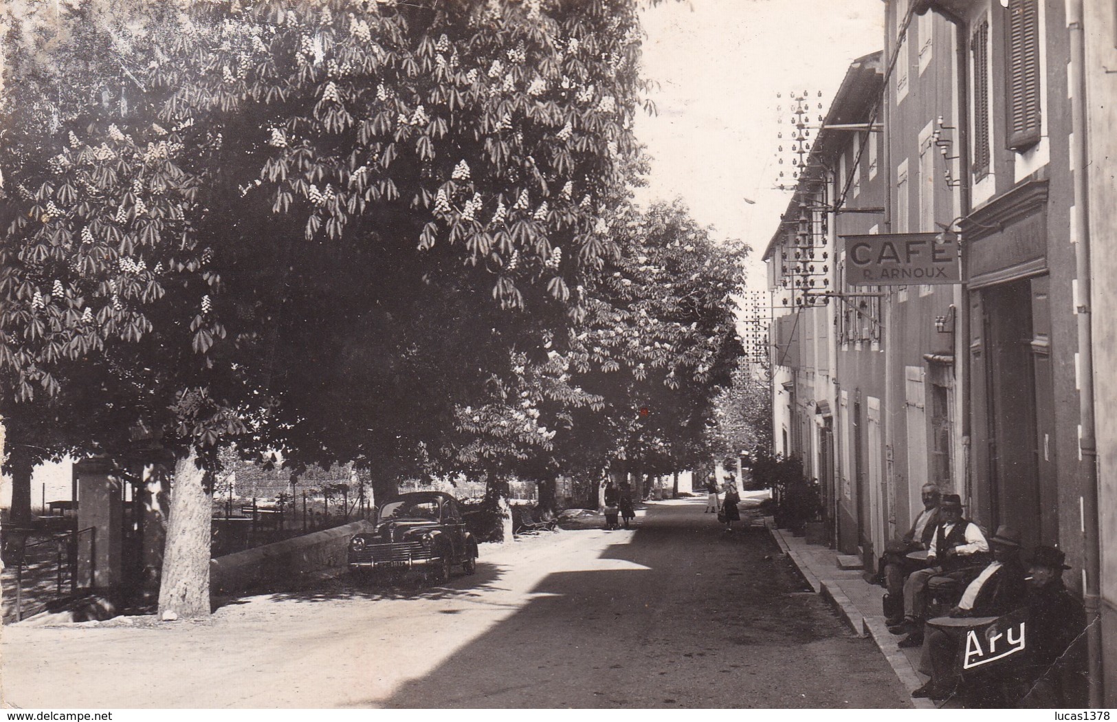 04 / GREOUX LES BAINS / HOTEL DES COLONNES ET CAFE DES MARONNIERS / CIRC - Gréoux-les-Bains