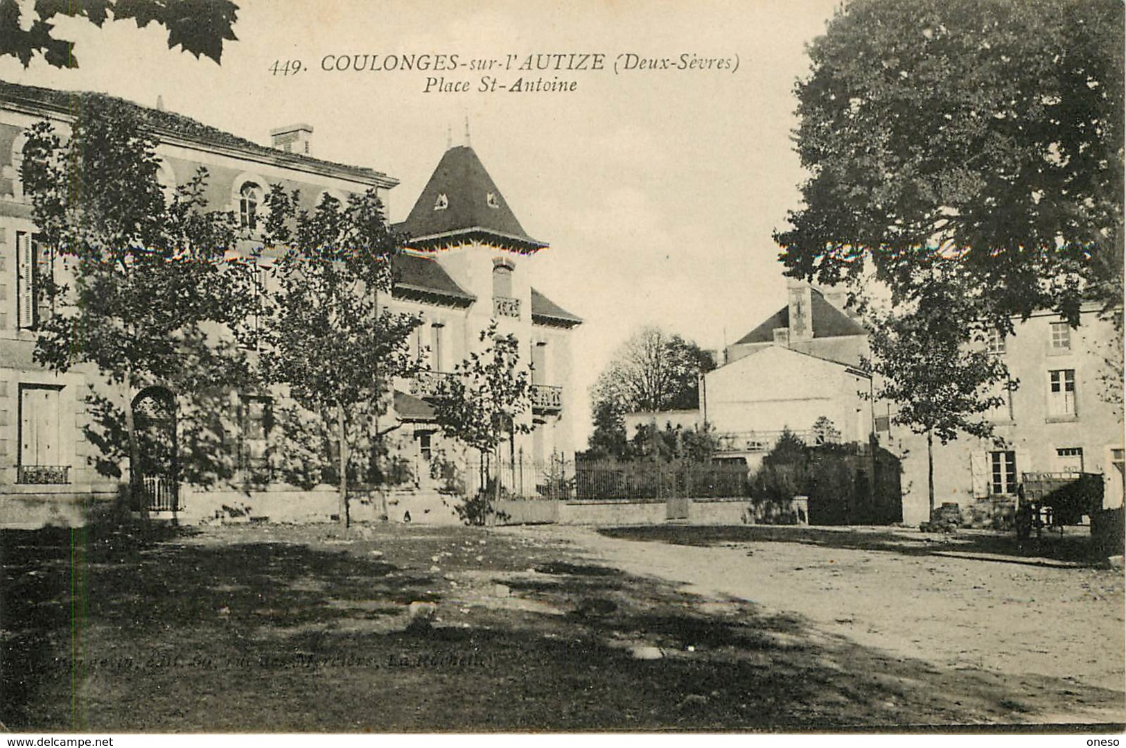 Deux Sèvres - Lot N° 304 - Lots en vrac - Lot divers du département des Deux Sevres - Lot de 53 cartes