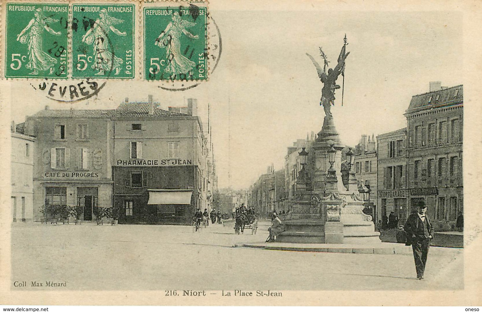 Deux Sèvres - Lot N° 304 - Lots en vrac - Lot divers du département des Deux Sevres - Lot de 53 cartes