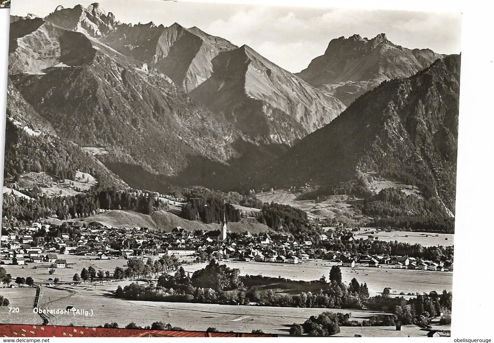 Bavière  Oberstdorf Im Oberallgäu, Gesamtansicht Des Ortes - Oberstdorf