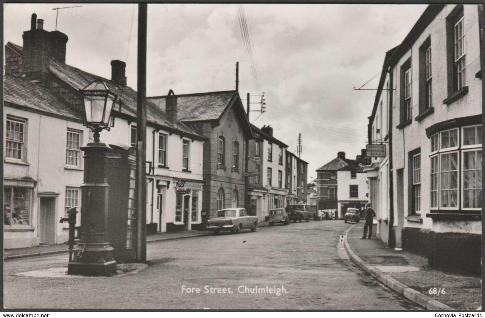 Fore Street, Chulmleigh, Devon, 1972 - Lilywhite RP Postcard - Other & Unclassified