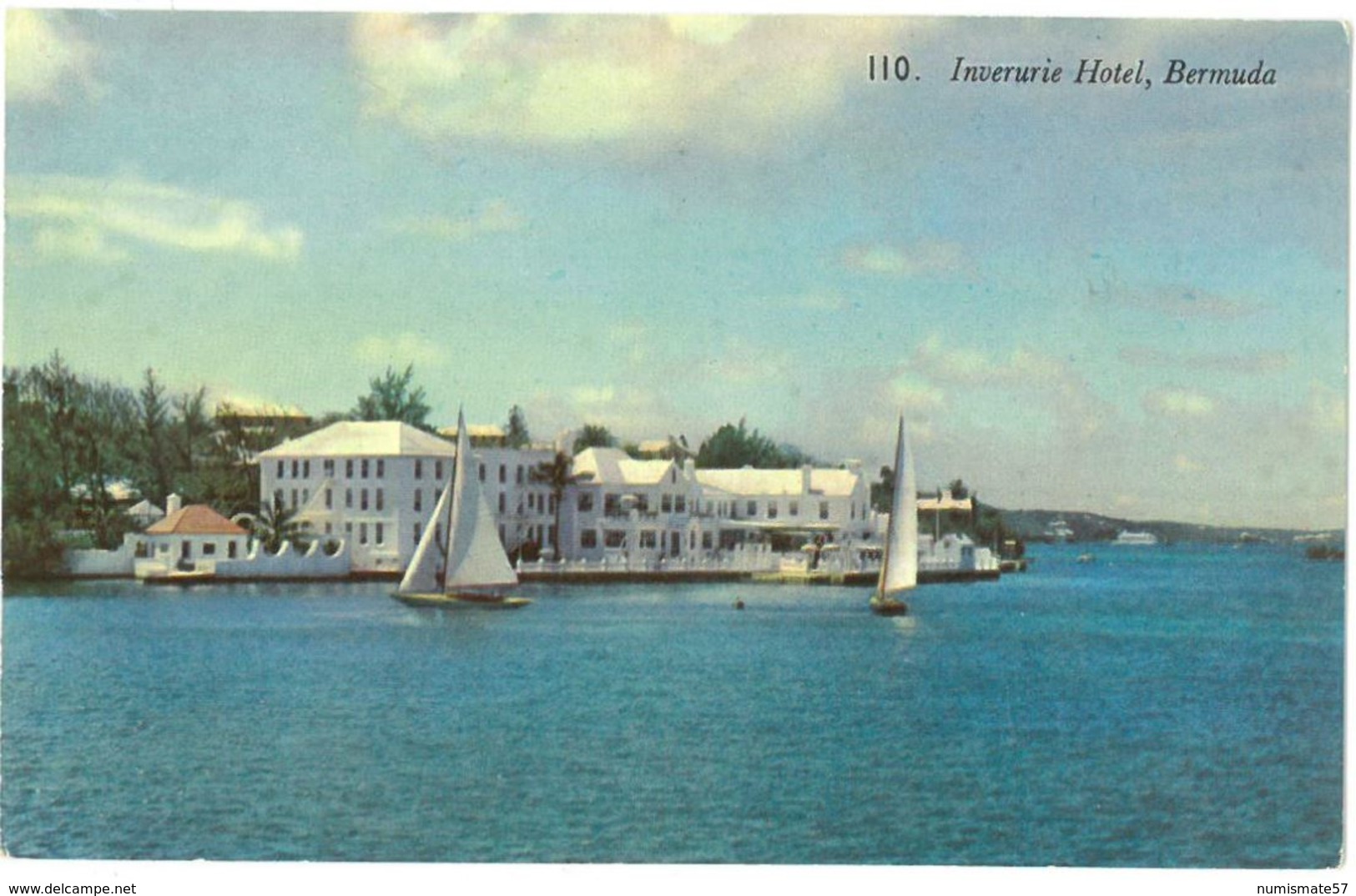 CPA BERMUDA - Inverurie Hotel  - Published By A.J. GORHAM N°110 - Bermuda