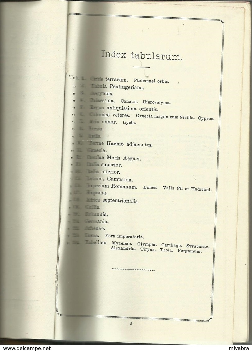 ATLAS ANTIQUUS - NEUNTE AUFLAGE JUSTUS PERTHES 1931 - Landkarten