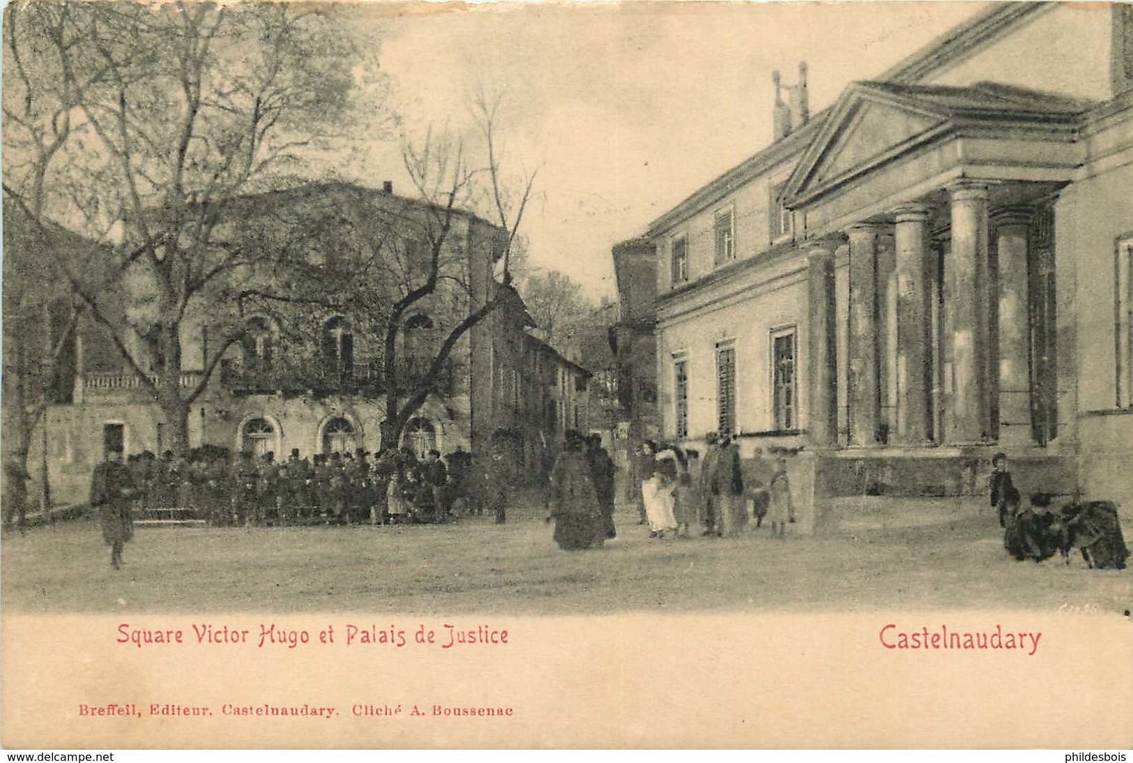 AUDE  CASTELNAUDARY  Square Victor Hugo - Castelnaudary