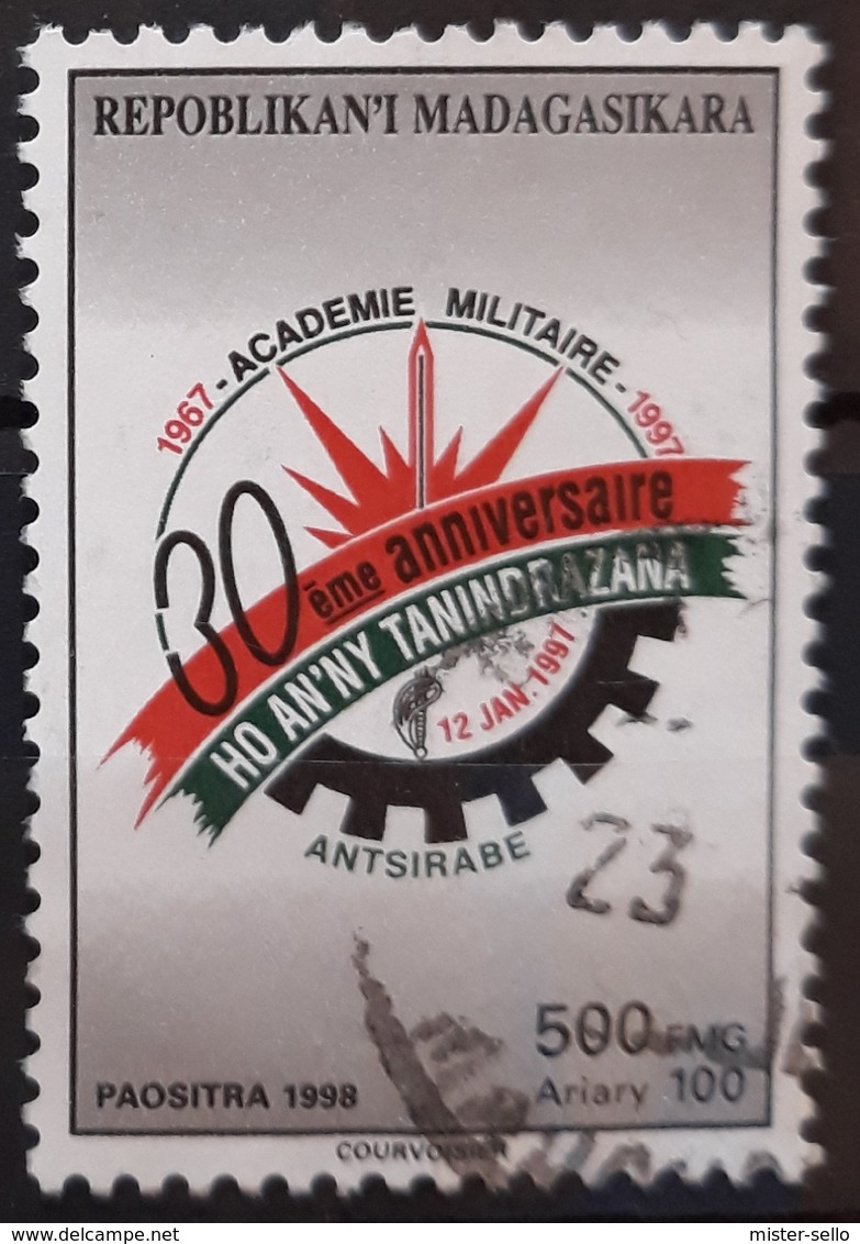 MADAGASCAR 1999 The 30th Anniversary Of Military Academy Of Antsirabe. USADO - USED. - Madagascar (1960-...)