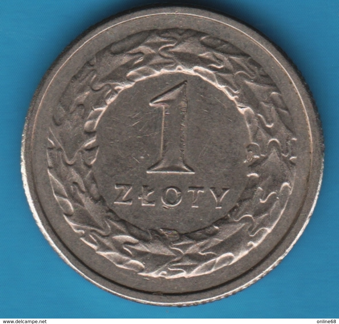 POLAND 1 ZLOTY 1992  KM# 282 - Polonia