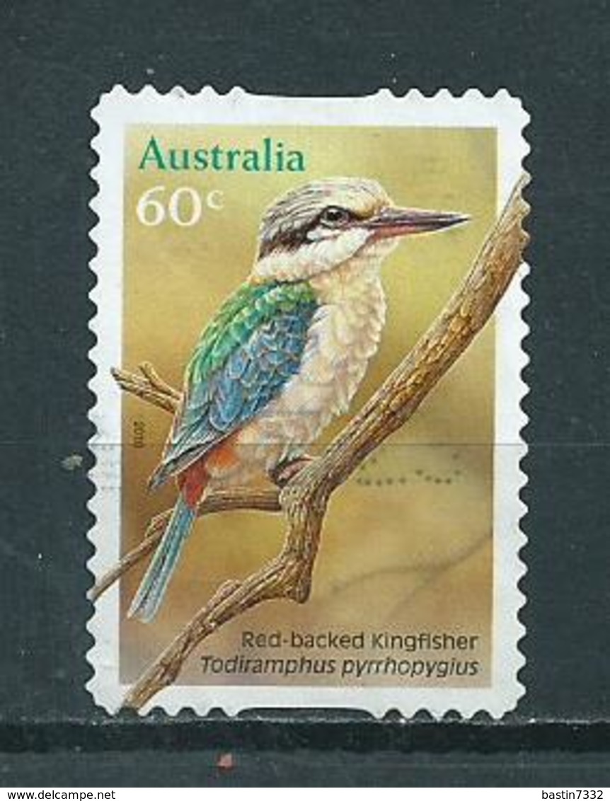 2010 Australia Bird,oiseaux,vögel,Kingfisher,self-adhesive Used/gebruikt/oblitere - Oblitérés