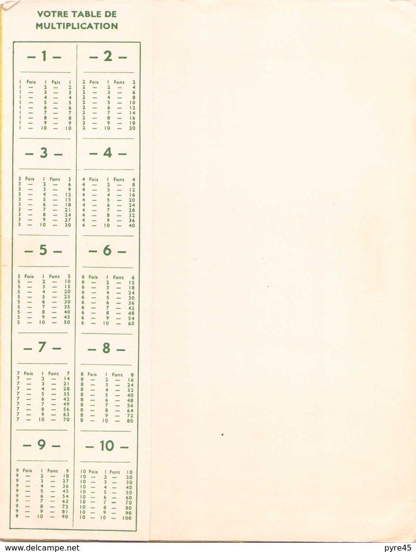 Protège-cahiers " Jacquemaire " ( Pliures, Déchirures ) - Book Covers