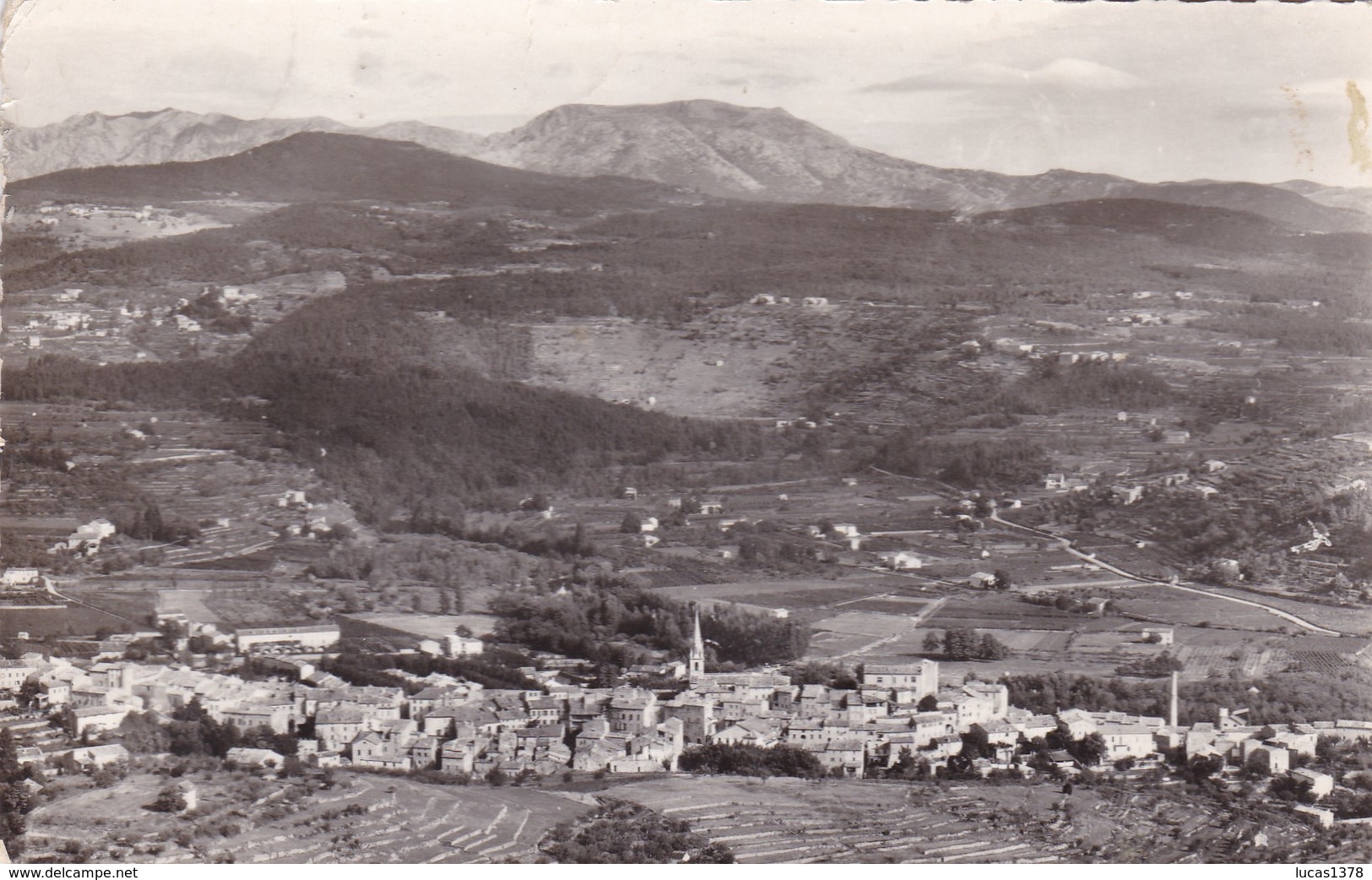 07 / JOYEUSE /VUE GENERALE AERIENNE - Joyeuse