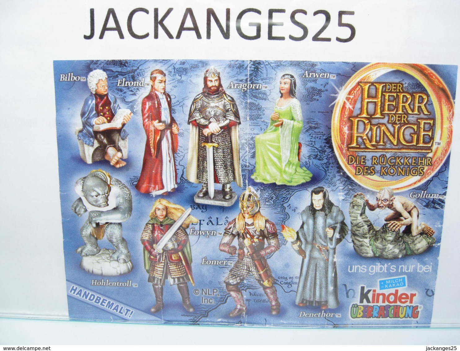 KINDER ARAGORN SEIGNEUR DES ANNEAUX 3 HERR DER RINGE 3  2003  N° 3  + BPZ - Families