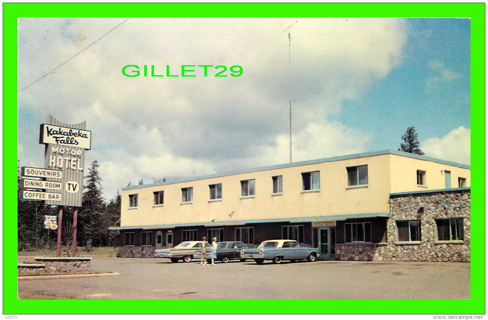 KAKABEKA FALLS, ONTARIO - KAKABEKA FALLS MOTOR HOTEL - THE LEGEND OF GREEN MANTLE -  ALEX WILSON PUB. LTD - - Autres & Non Classés