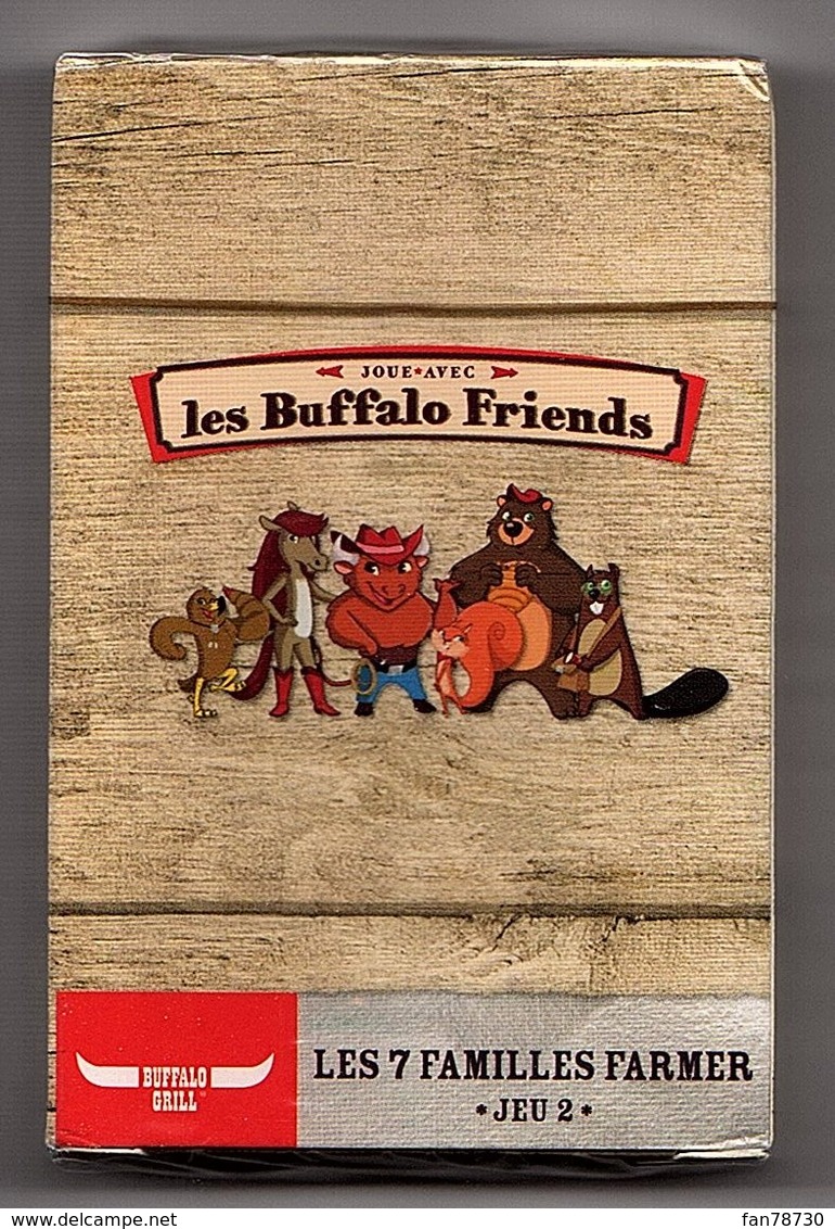 Jeu De 7 Familles Farmer "Jeu 2" - Buffalo Grill - Neuf Sous Blister - Autres & Non Classés