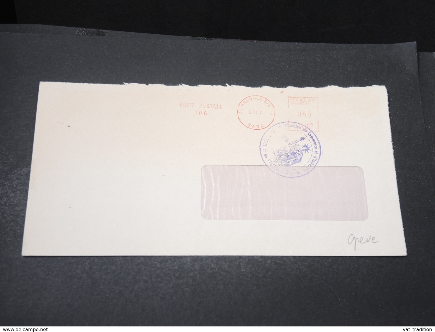 FRANCE - Grêves Des Postes En 1974 , Enveloppe De L 'Essonne , Cachet De La Chambre De Commerce - L 17064 - Dokumente