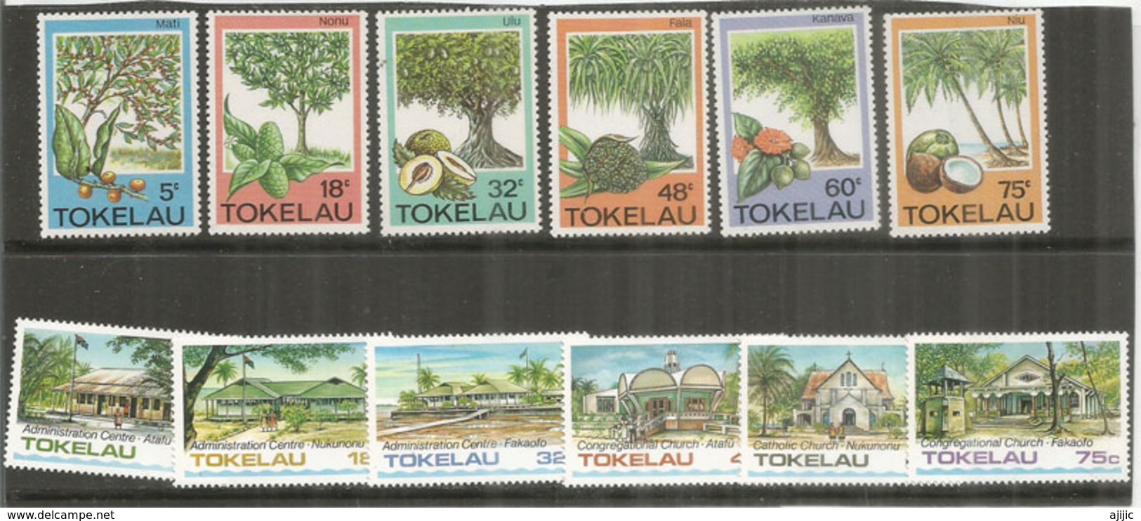 TOKELAU. Année Complète 1985  , 12  Timbres Neufs ** - Tokelau