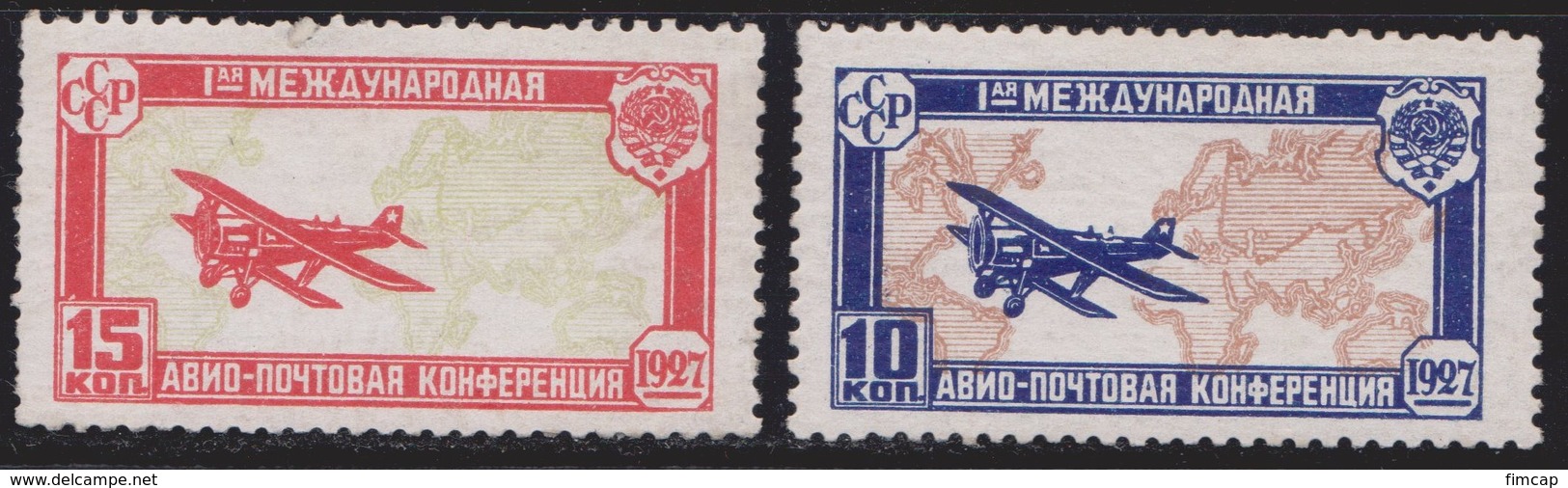 Russia USSR 1927, Michel 326-327, **, MNH OG, See Scans - Unused Stamps