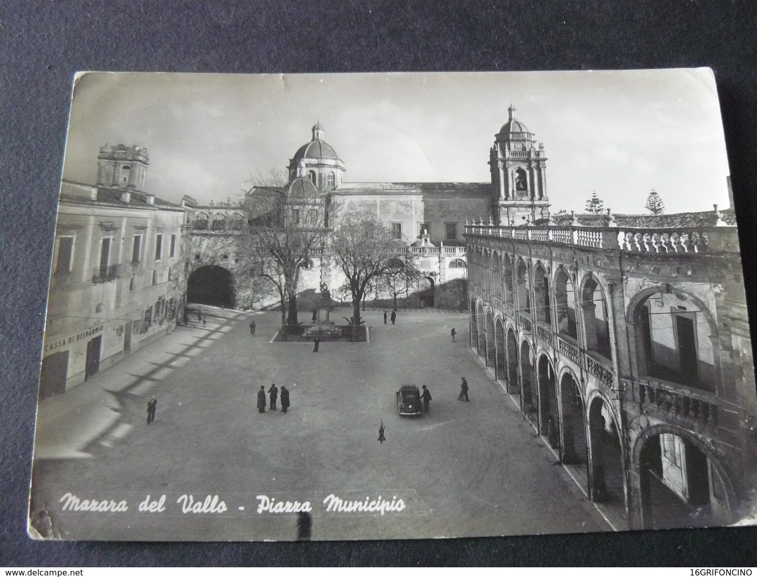 1952 OLD BEAUTIFUL POSTCARD OF MAZARA DEL VALLO .GO IN ITALY.VECCHIA BELLA VIAGGIATA DI MAZARA DEL VALLO - Mazara Del Vallo