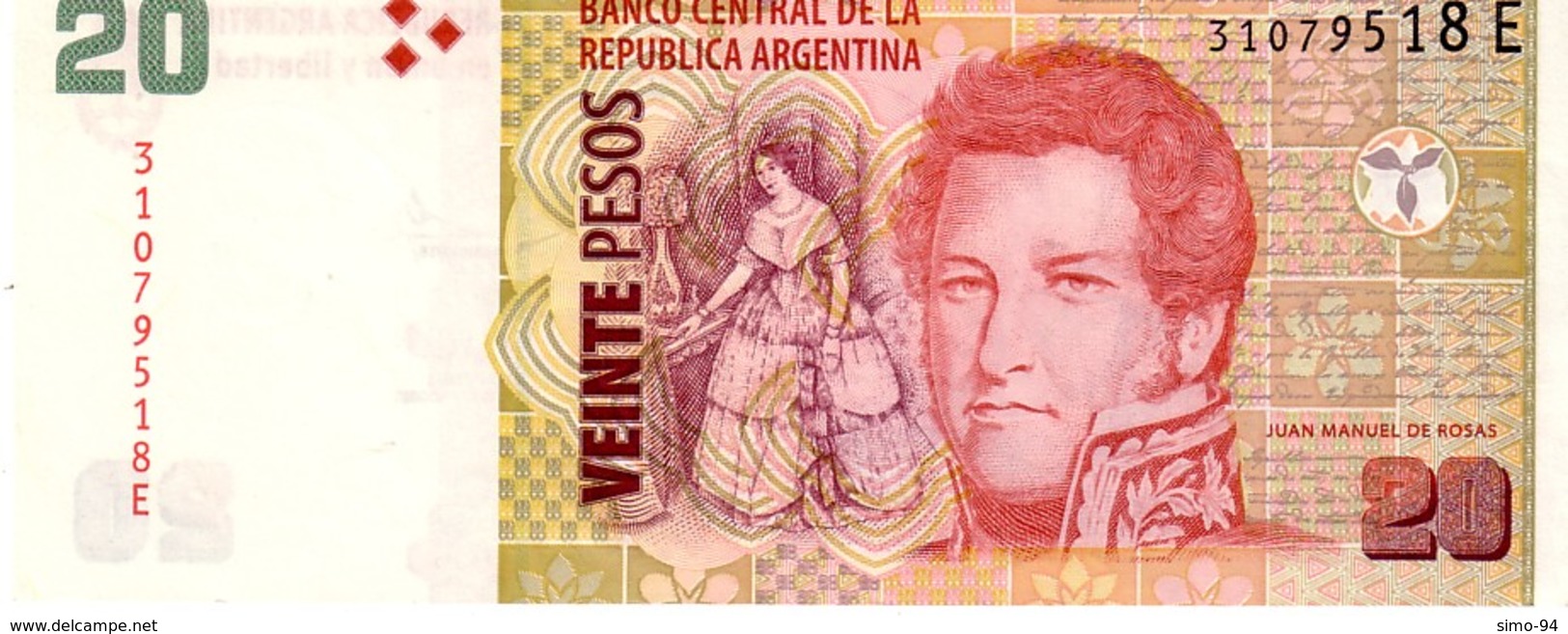 Argentina P.355 20 Pesos 2012  E Unc - Argentina