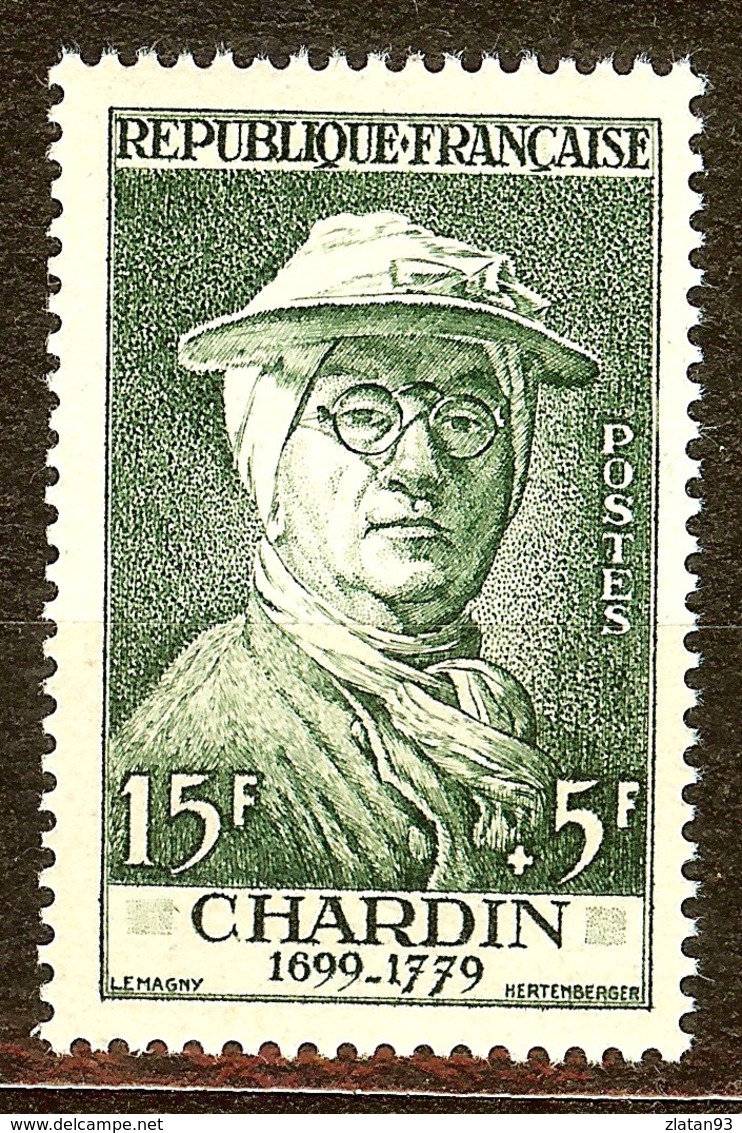 SUPERBE CHARDIN YT N°1069 NEUF Avec GOMME** Cote 10 Euro PAS D'AMINCI - Neufs