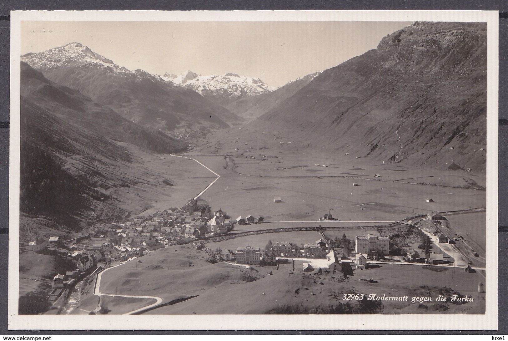 SWITZERLAND ,  ANDERMATT   , OLD  POSTCARD - Andermatt