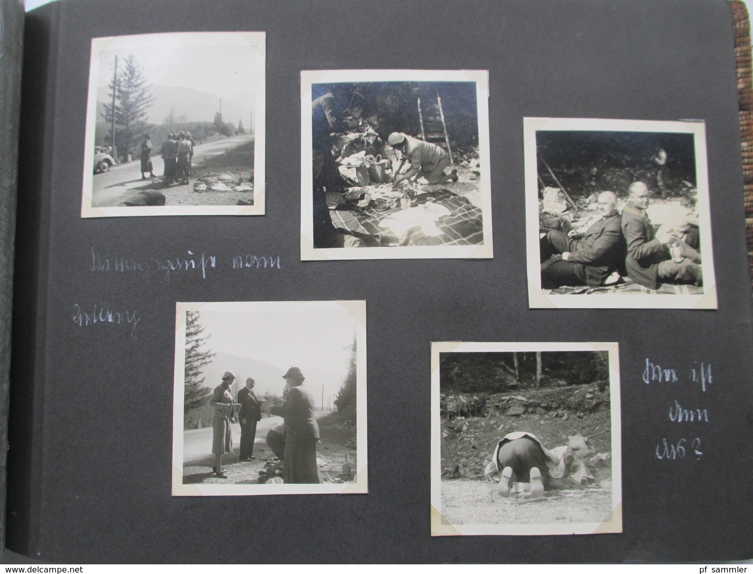 Fotoalbum 1939 / 40 Schiffsreise um Italien u. Arbeitsdienst Greifswald / RAD / Wehrmacht / Marine / Soldaten 176 Bilder