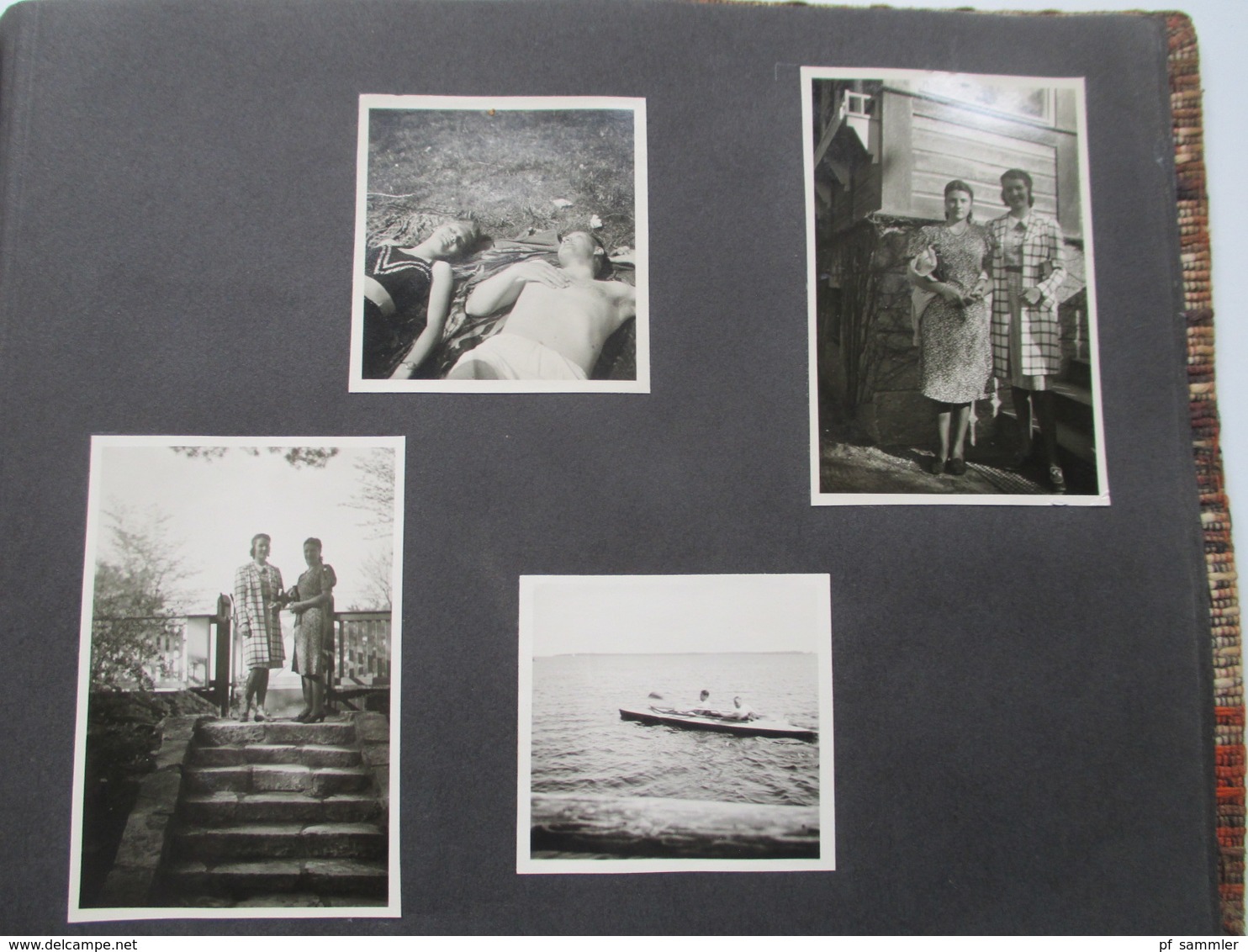 Fotoalbum 1939 / 40 Schiffsreise um Italien u. Arbeitsdienst Greifswald / RAD / Wehrmacht / Marine / Soldaten 176 Bilder