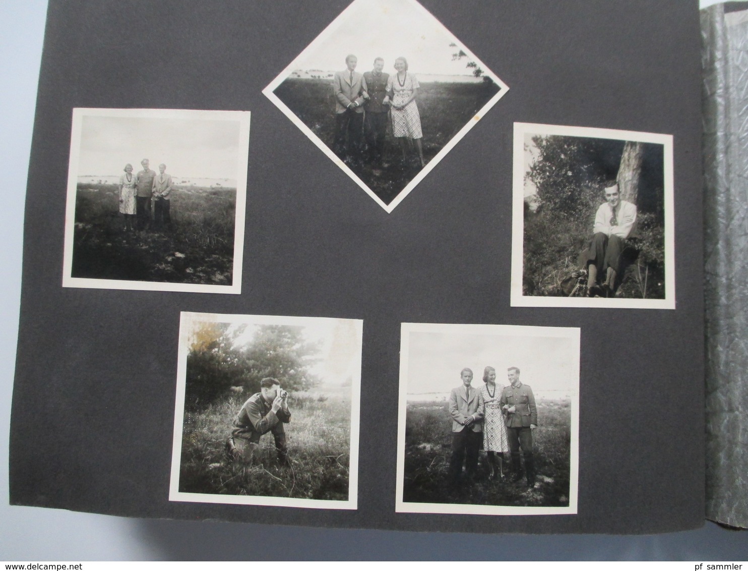 Fotoalbum 1939 / 40 Schiffsreise um Italien u. Arbeitsdienst Greifswald / RAD / Wehrmacht / Marine / Soldaten 176 Bilder