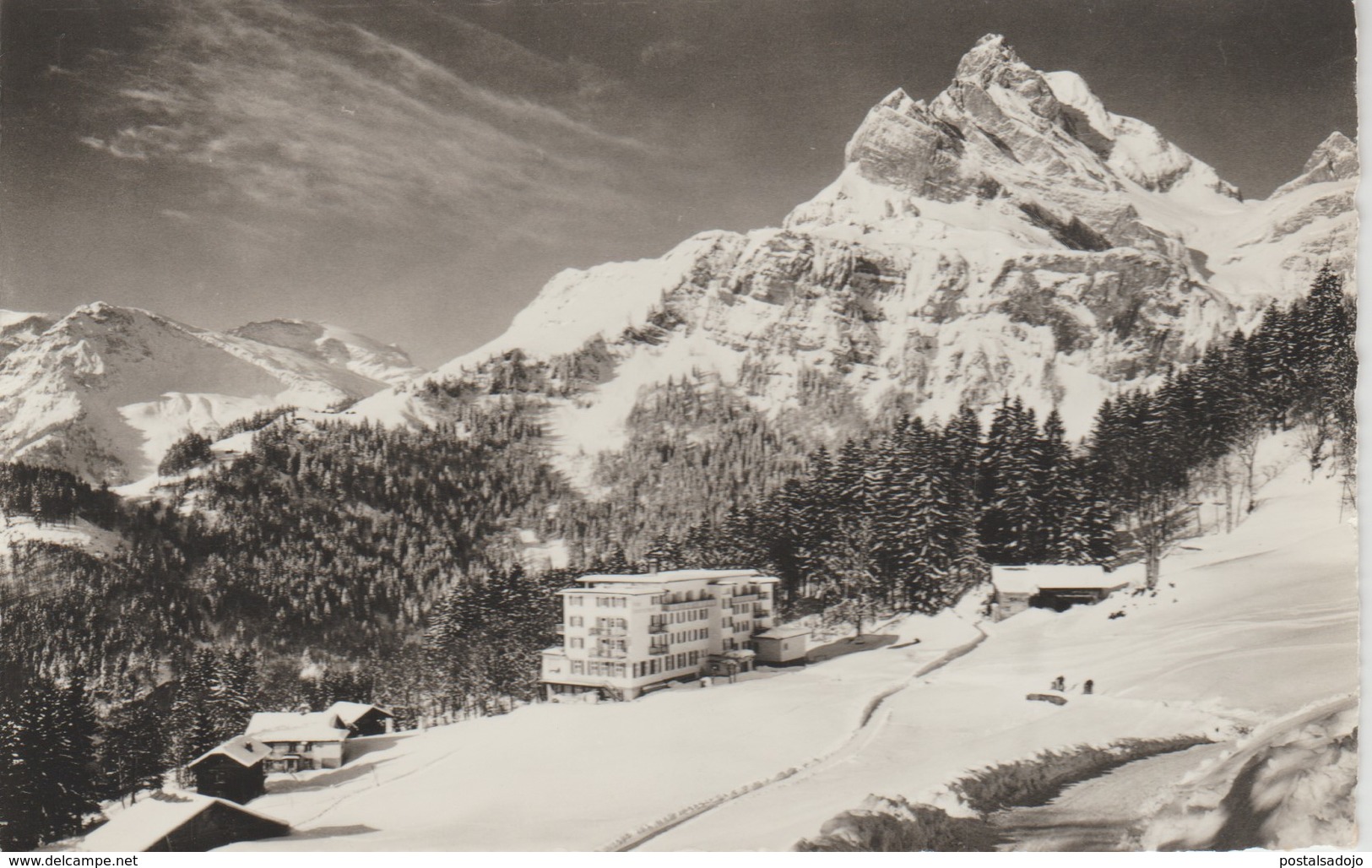 (CH143) BRAUNWALD. HOTEL NIEDERSCHLACHT ... UNUSED - Braunwald