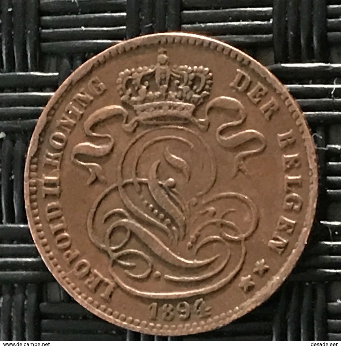 BELGIQUE - BELGIUM - BELGIE - 1 CENT - 1894 Vl - 1 Centime