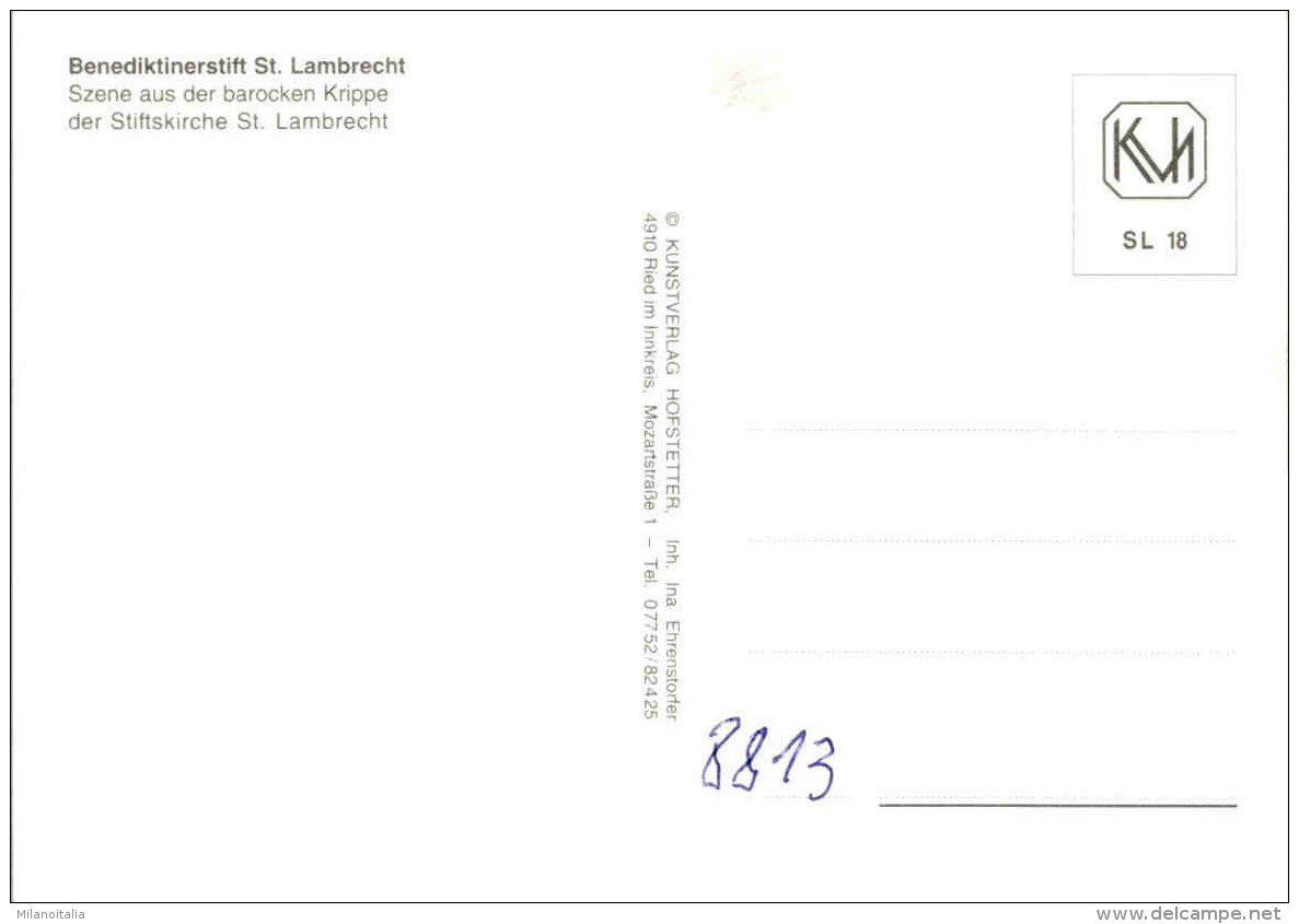 Benediktinerstift St. Lambrecht - Szene Aus Der Barocken Krippe (18) - St. Lambrecht