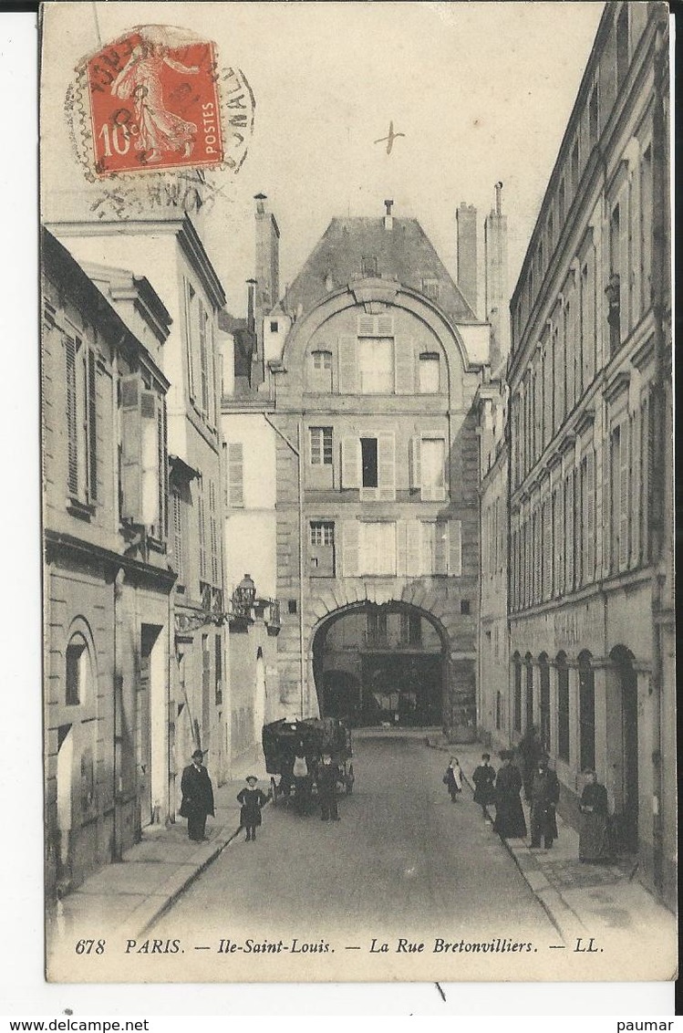 Paris  Rue Bretonvilliers - Altri & Non Classificati