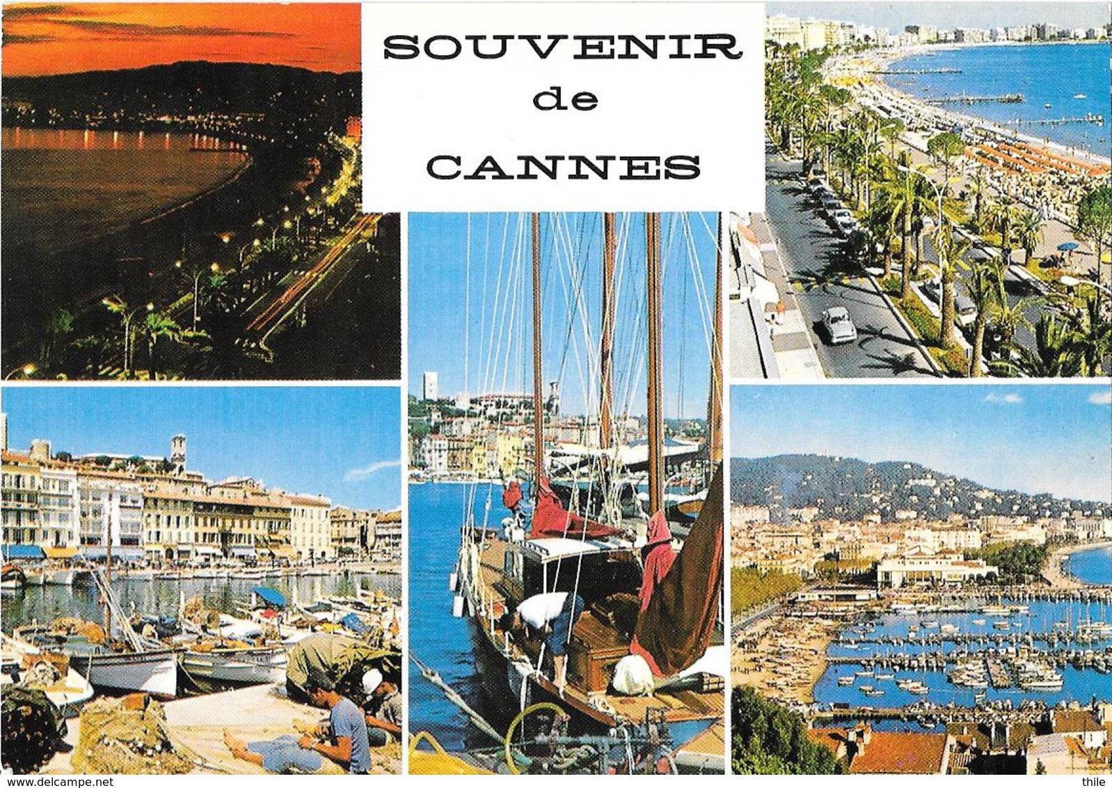 Souvenir De CANNES - Greetings From...
