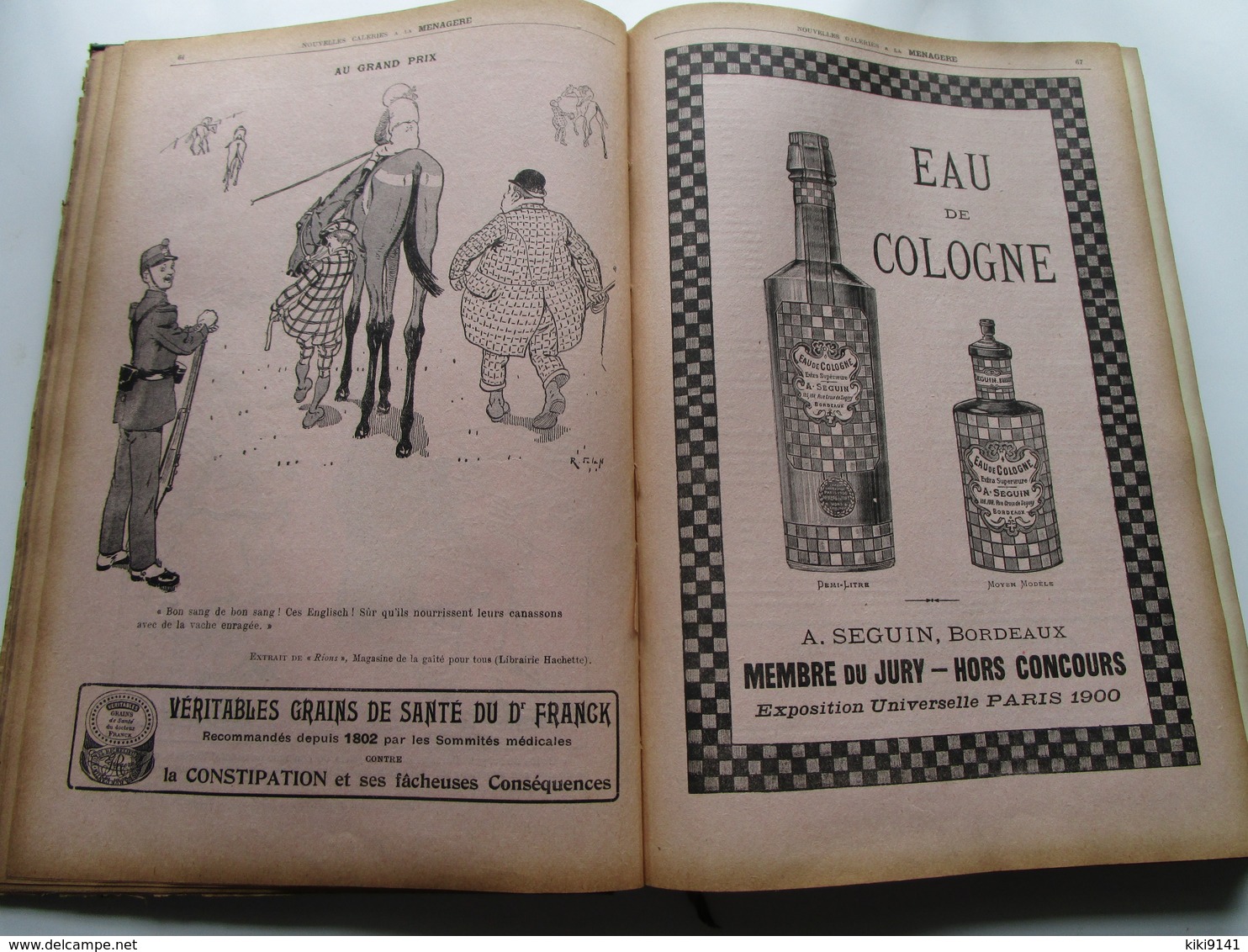 Nouvelles Galeries à La Ménagère - AGENDA BUVARD 1909 (430 Pages) - Big : 1921-40