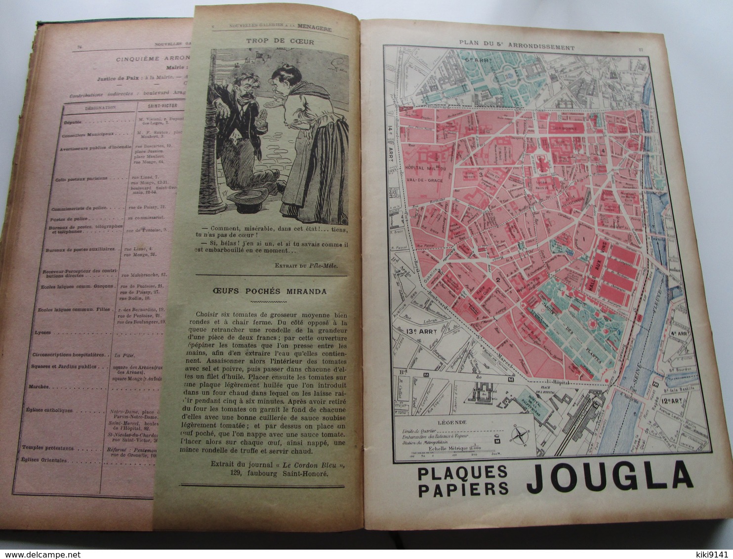 Nouvelles Galeries à La Ménagère - AGENDA BUVARD 1909 (430 Pages) - Big : 1921-40