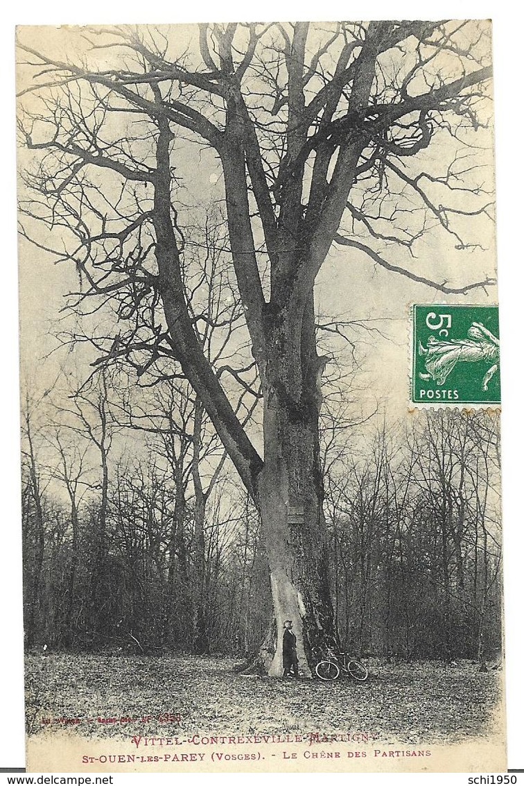 ~ JP  ~  88   ~  SAINT OUEN LES PAREY .   Le Chène Des Partisans - Autres & Non Classés