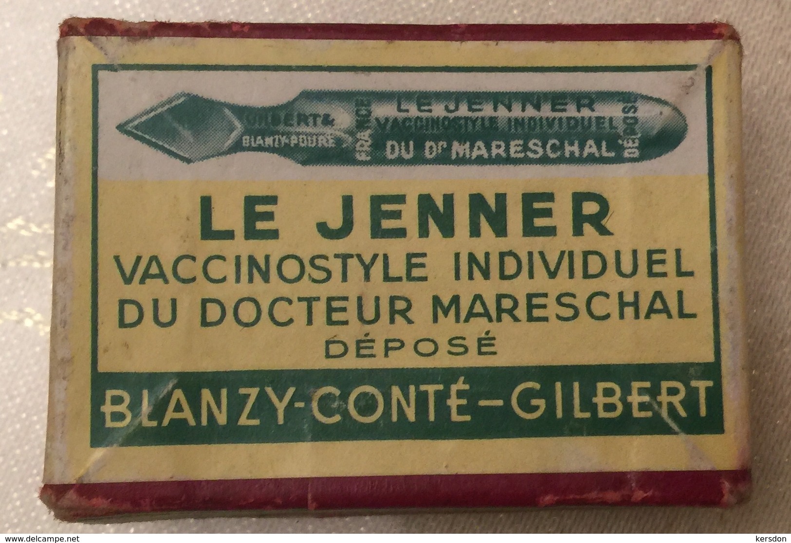 Boîte Pour Plumes De Marque LE JENNER De Blanzy-Conté-Gilbert - Pens