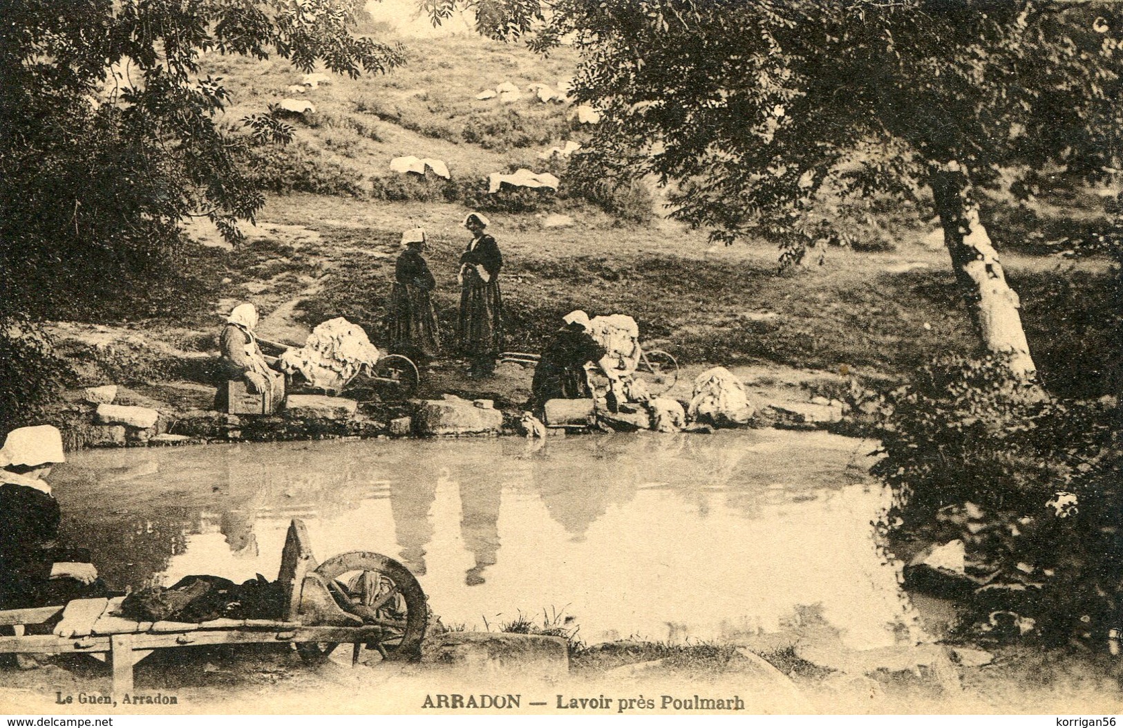 ARRADON *** LAVOIR PRES POULMARH *** - Arradon